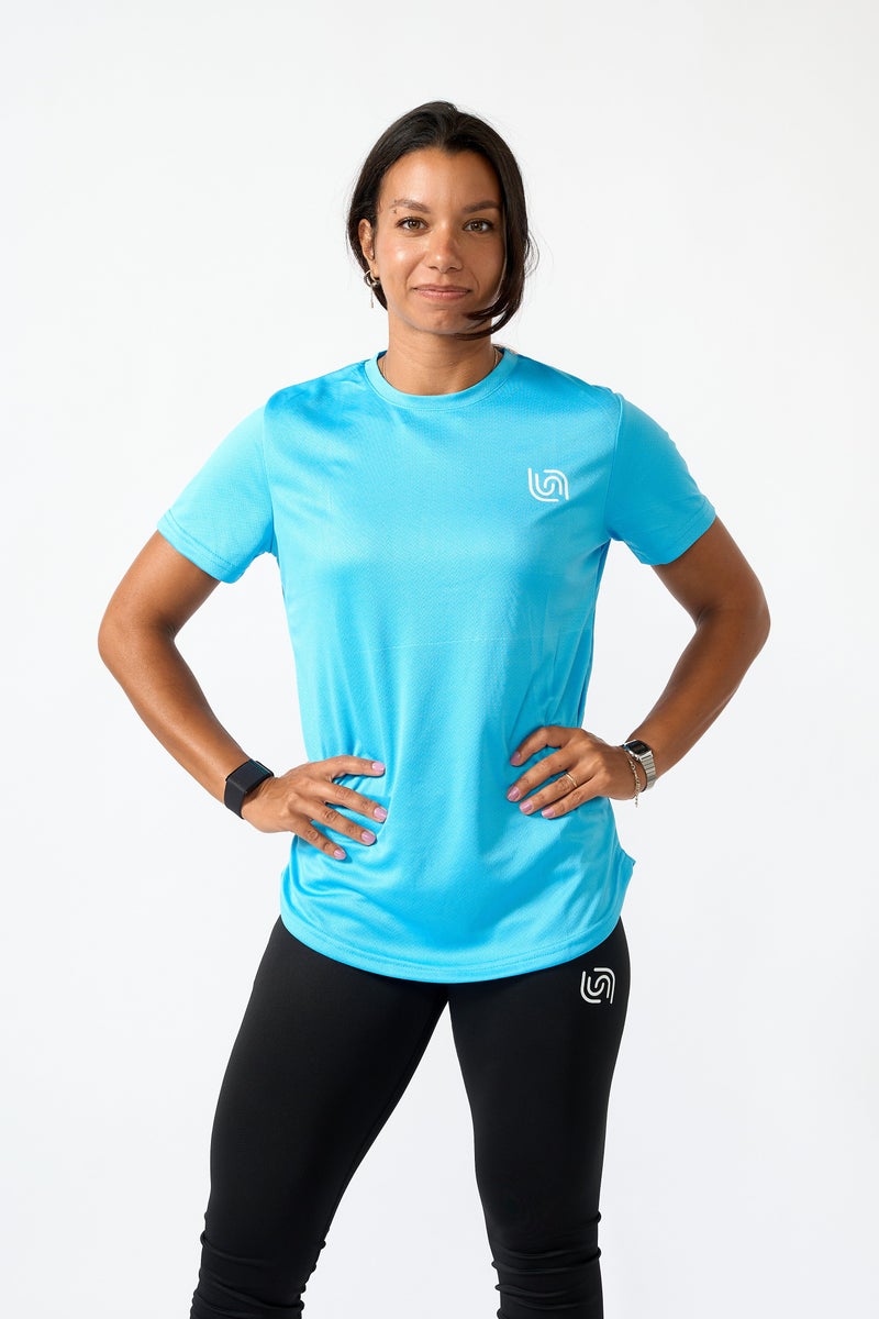 Beyond Women's Sky Blue short sleeve Training T-shirt - Image 1